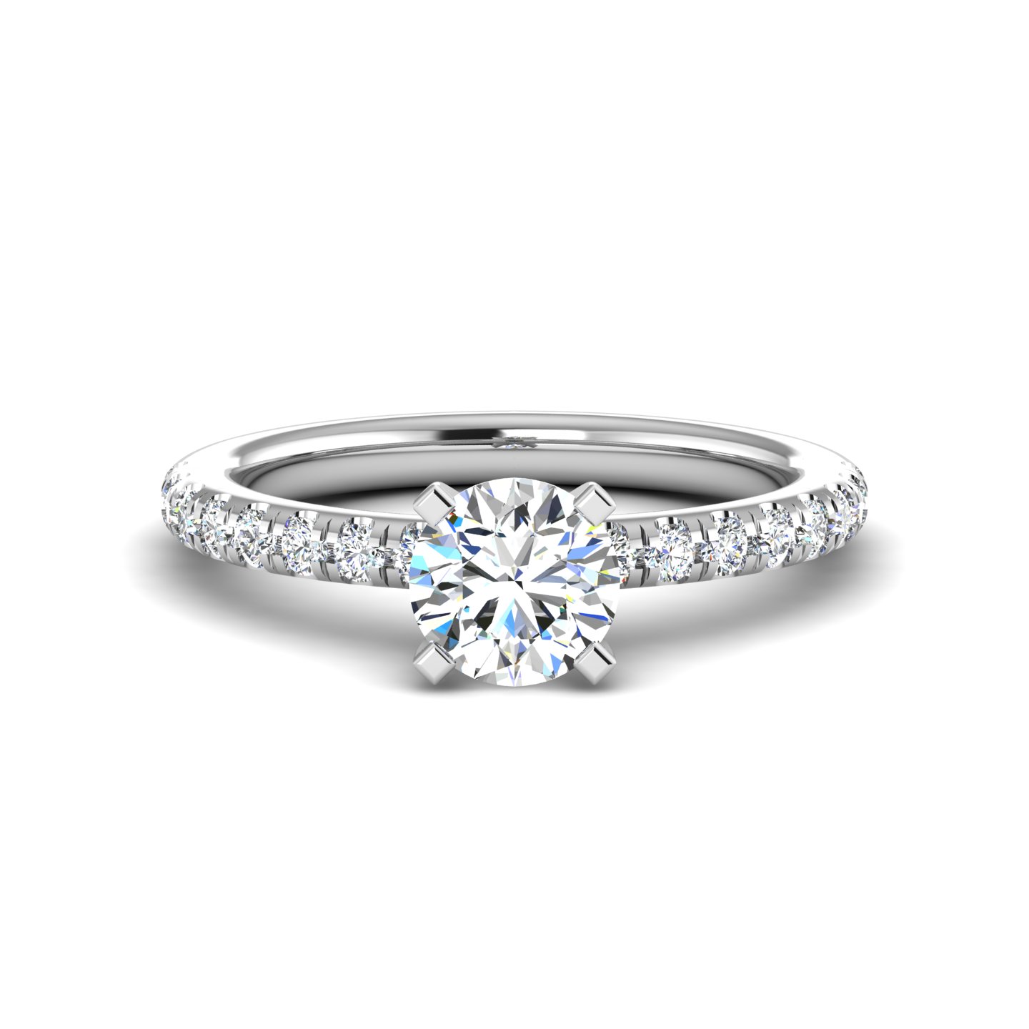 Korman Signature Saige Pave Engagement Ring Setting